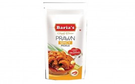 Baria's Prawn Spicy Pickle Loaded with Prawns  Pack  200 grams